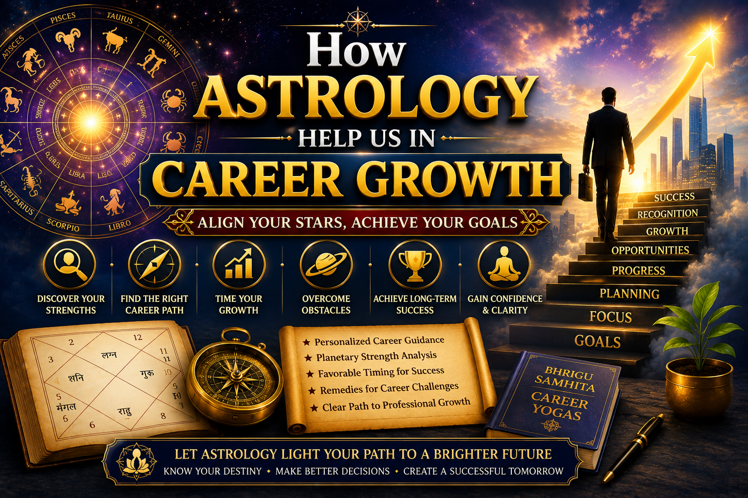 How Astrology help us in Career Growth