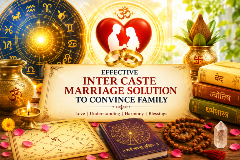 inter caste marriage solution