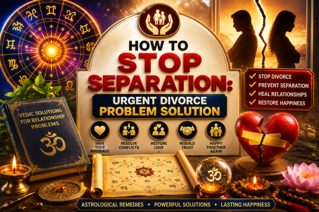 divorce problem solution